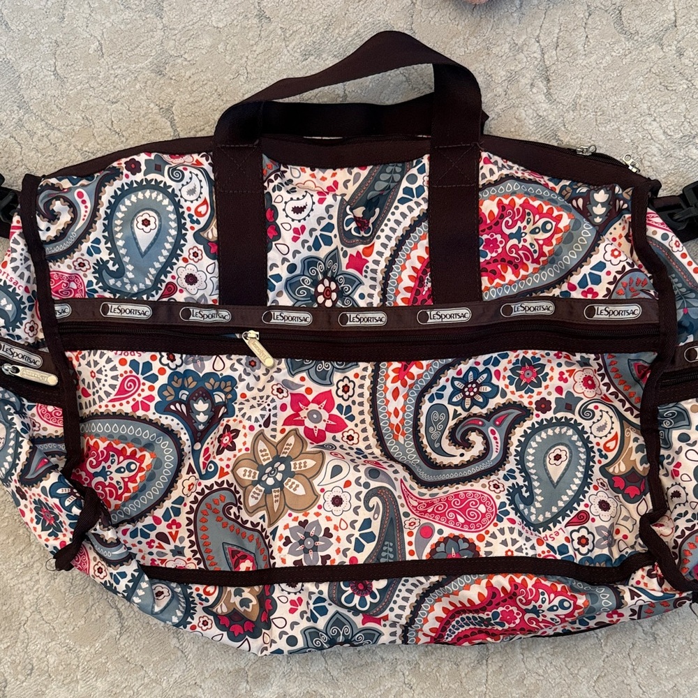 LeSportsac Multicolor Paisley Bag